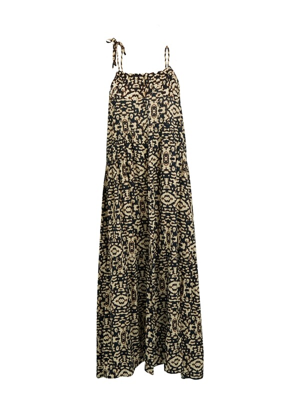 Becike maxi-jurk met halternek