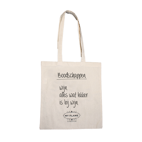 CANVAS TAS - WIJN