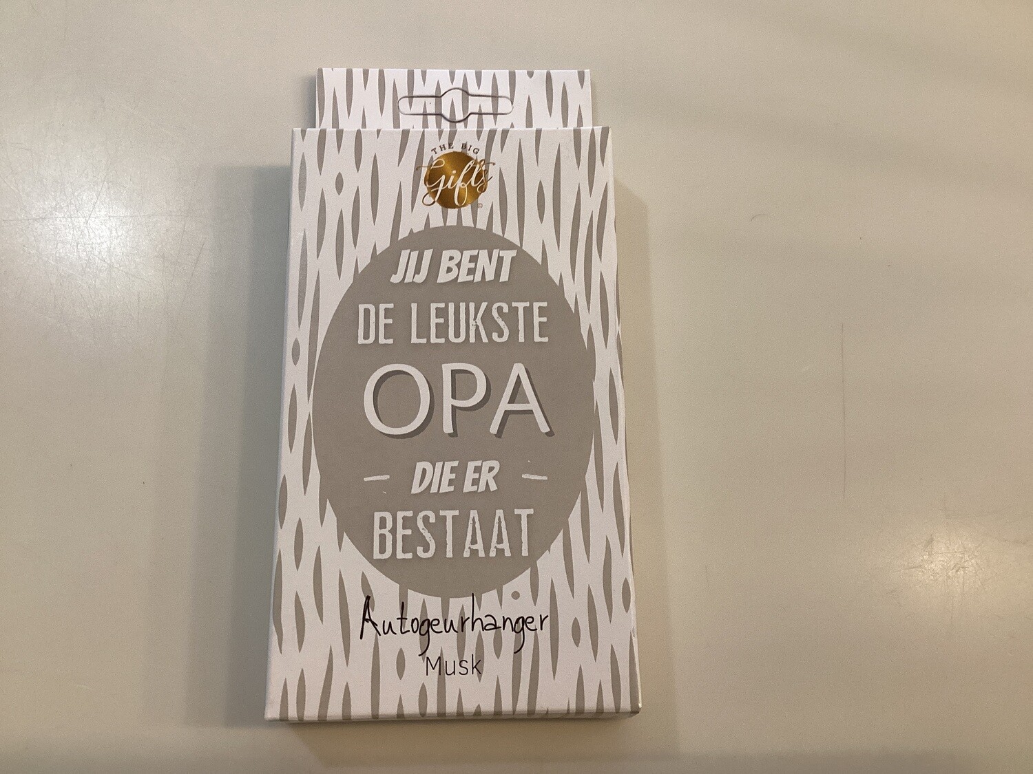 Autogeurhangers Opa