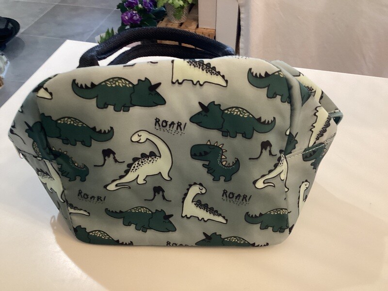Lunch(Koel)tas dino - ( groen ) - Kids
