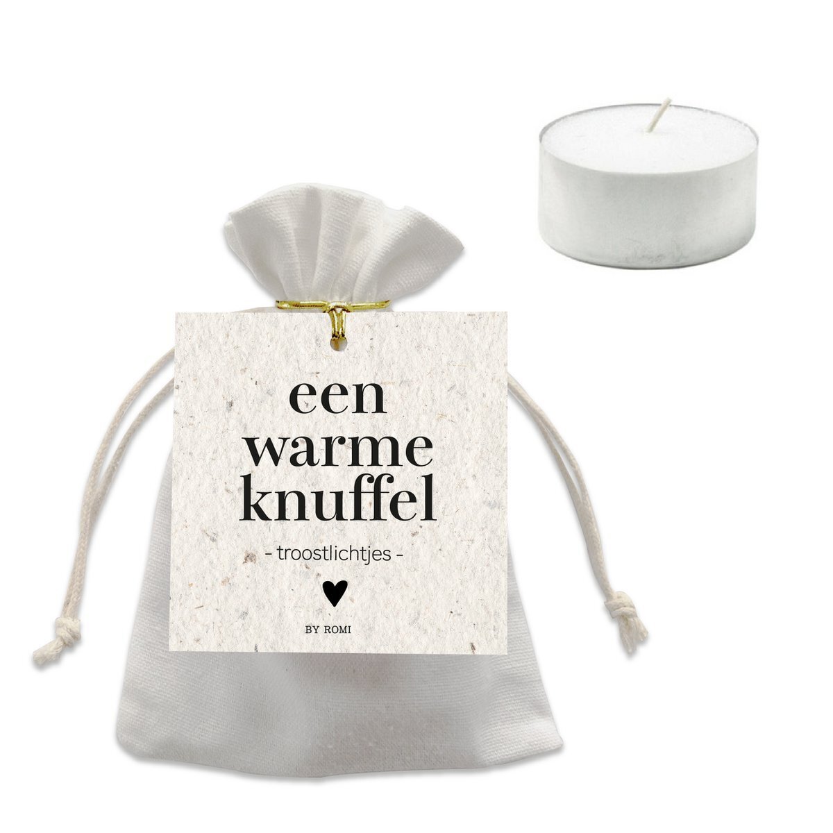 Troostlichtjes in zakje / Een warme knuffel