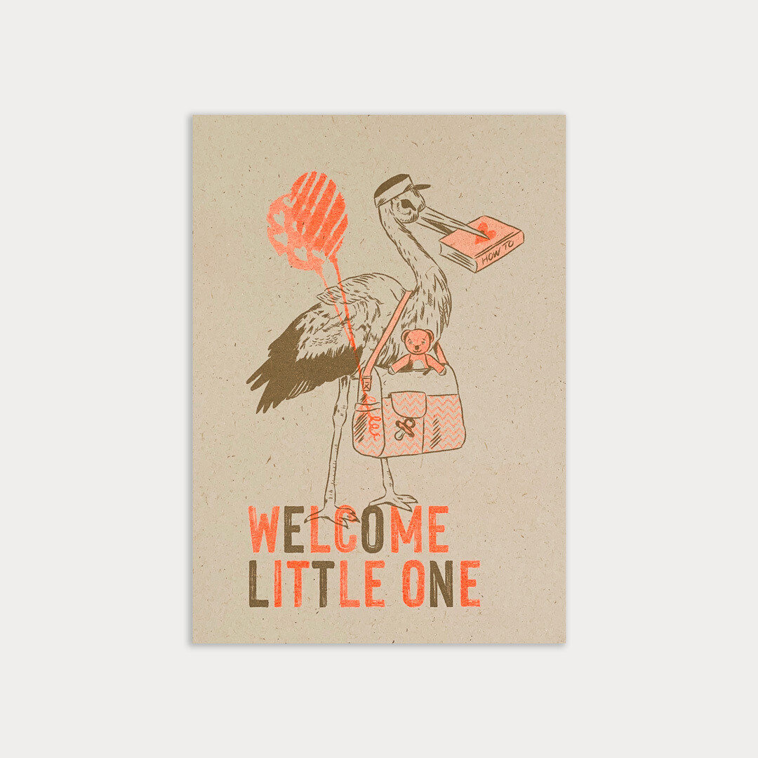 Welcome Little One / Postkaart