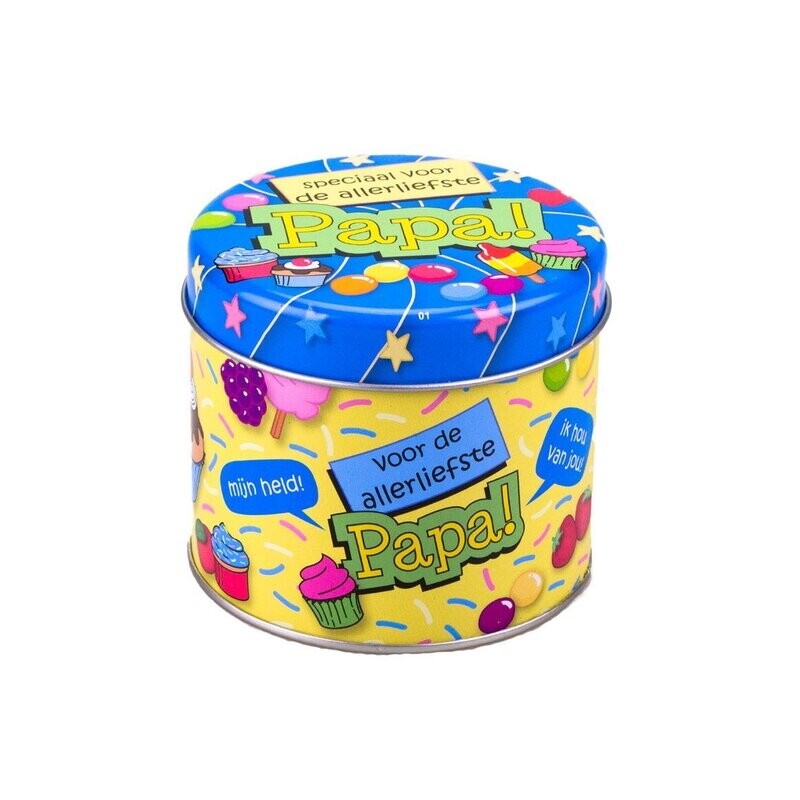 Snoepblikjes - papa Multi colour