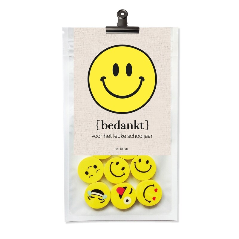 Smiley / Zakje gummen / Geel