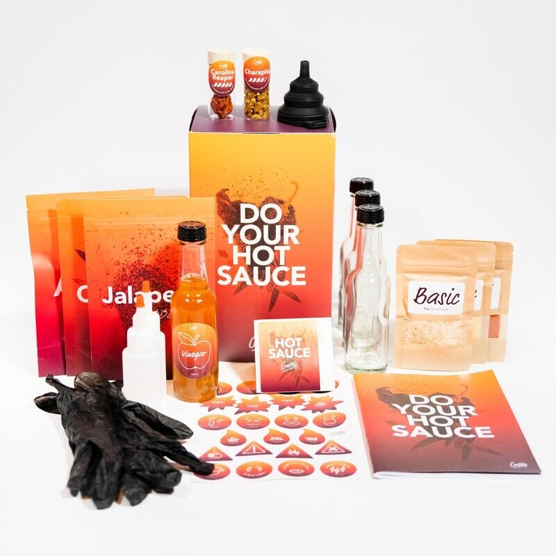 DO YOUR HOT SAUCE DIY-Gourmet-Set