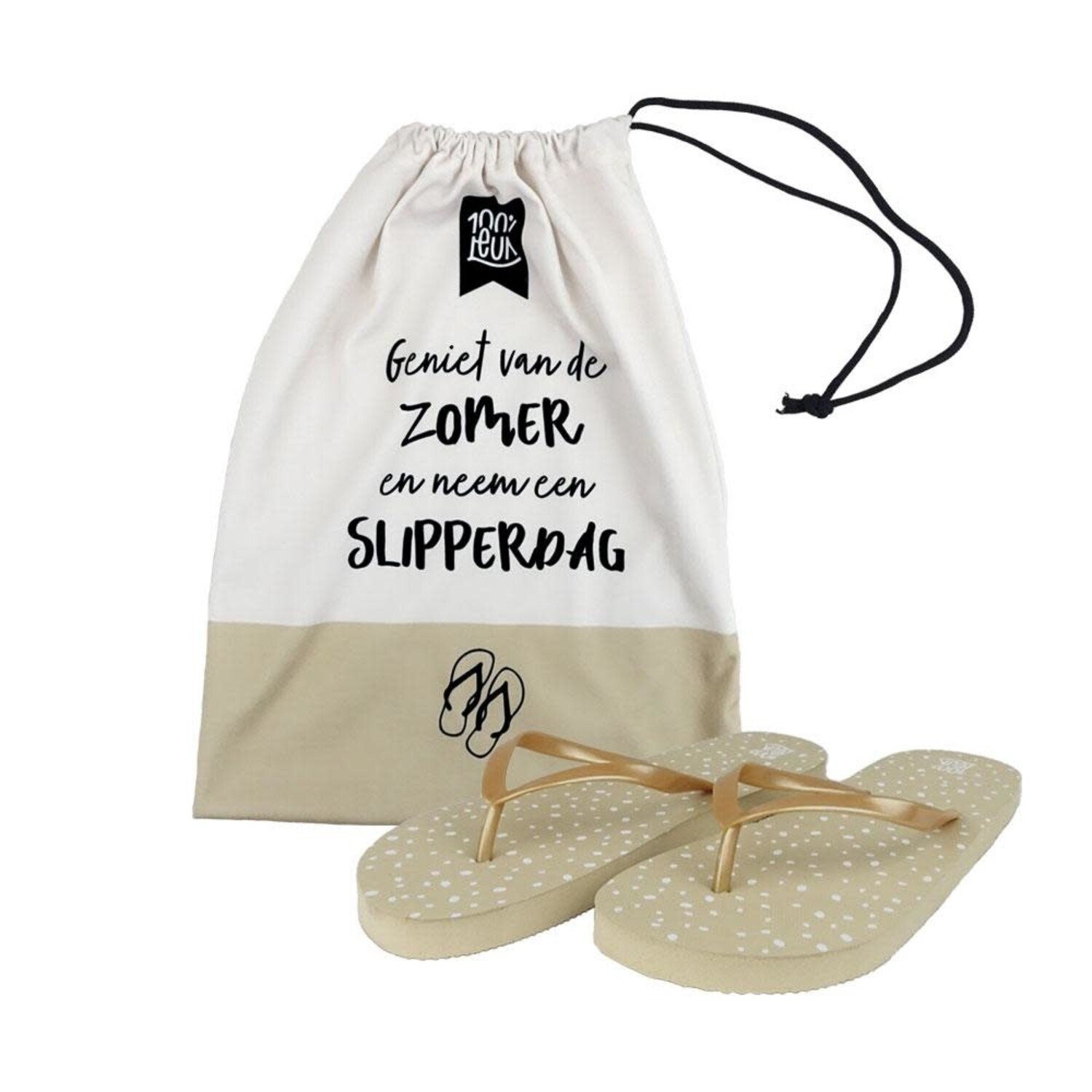 Geniet van de zomer en neem een SLIPPERDAG 40/41