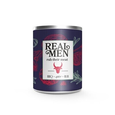 Real men rub their meat - BBQ-Spice-RUB