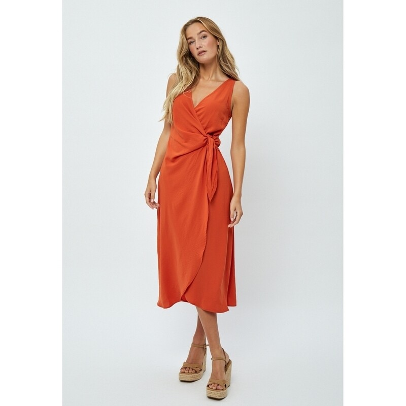 DSBianna Sleeveless Midcalf Wrap Dress