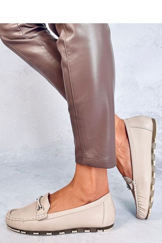 Mocassin beige Maat 40