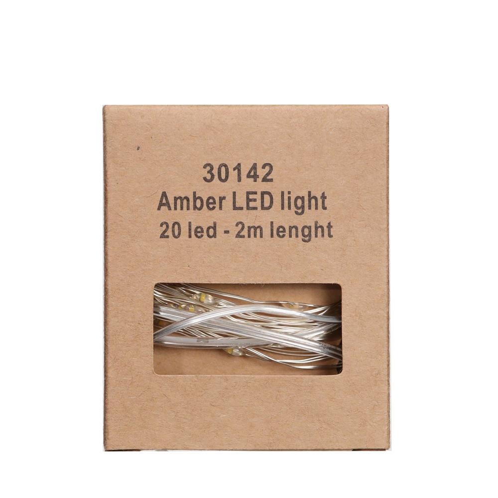 Led Lichtset Op Batterij Amber
