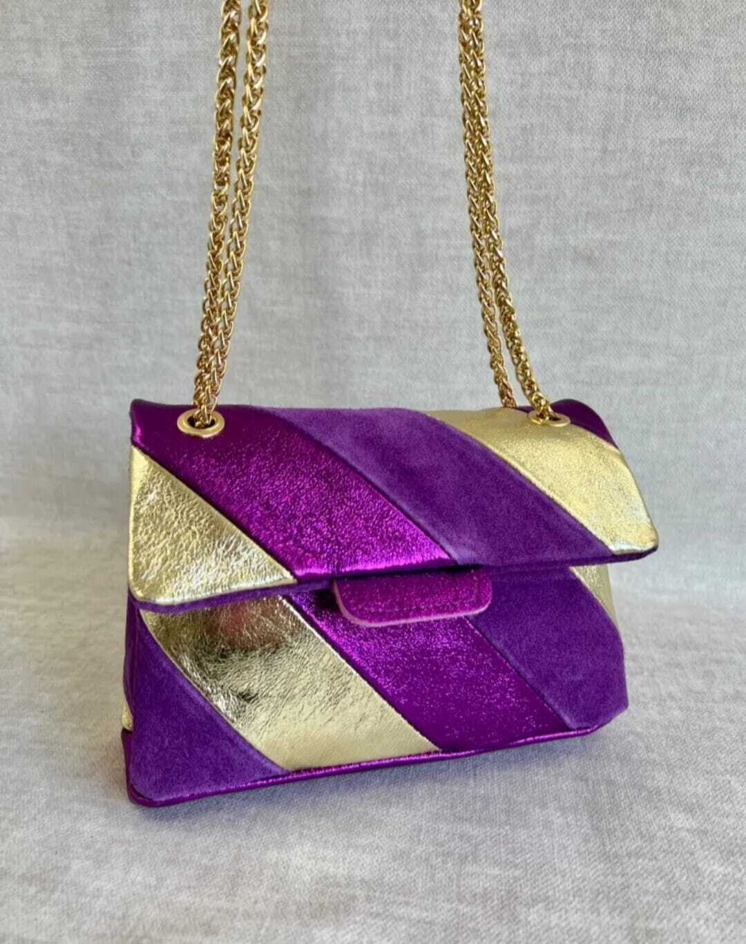 Leren tas &#39;Rainbow&#39; - 06