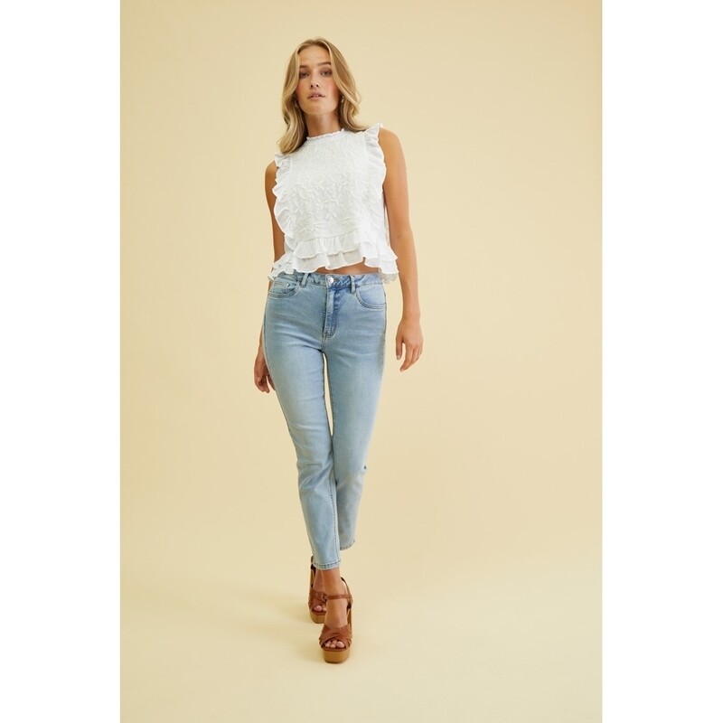 DSNoa Embroidery Top
