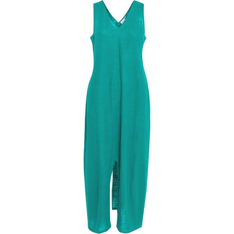 PCAne V-Neck Slit Dress