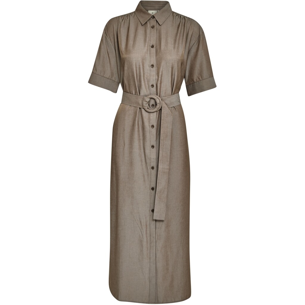 PCBessie Shirt Maxi Dress
