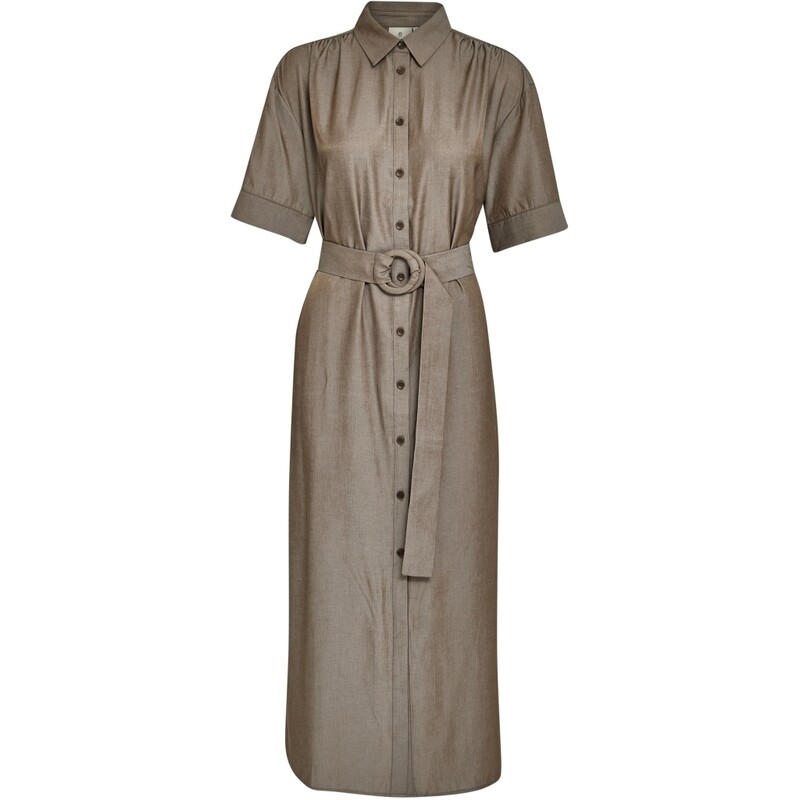 PCBessie Shirt Maxi Dress
