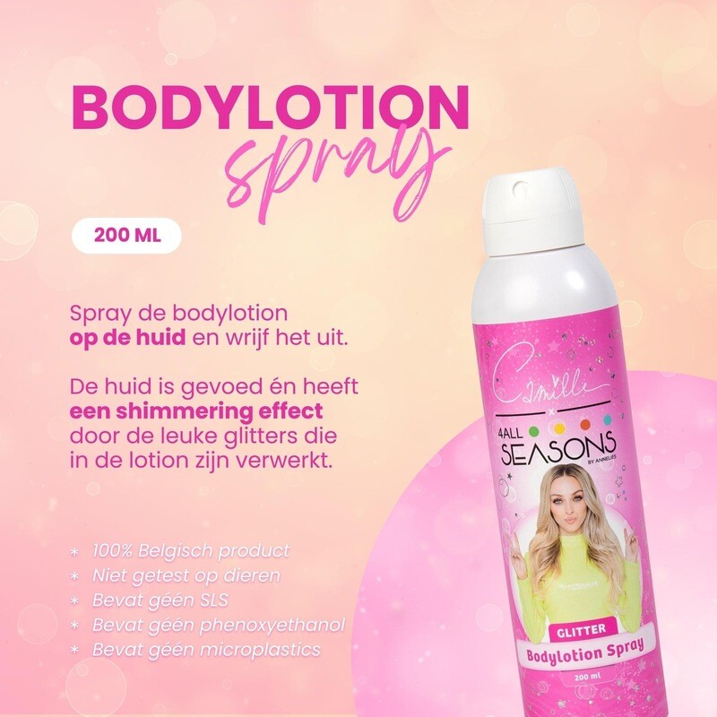 Bodylotion Spray Camille 200ml
