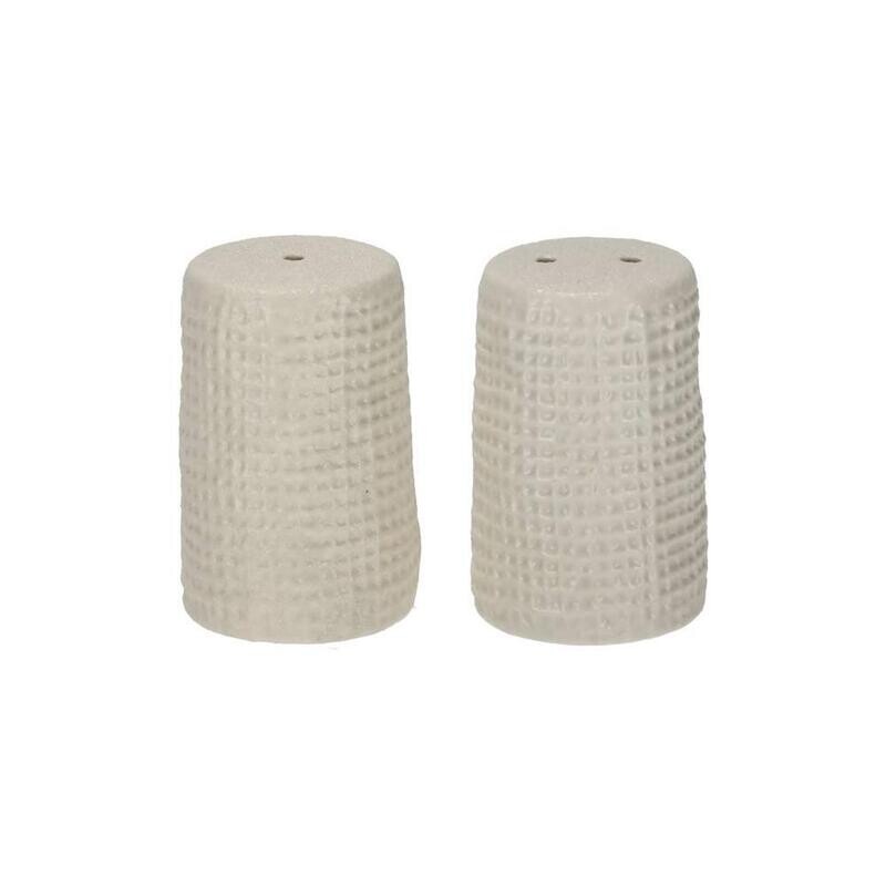 Wafel Peper &amp; Zout Set Steengrijs