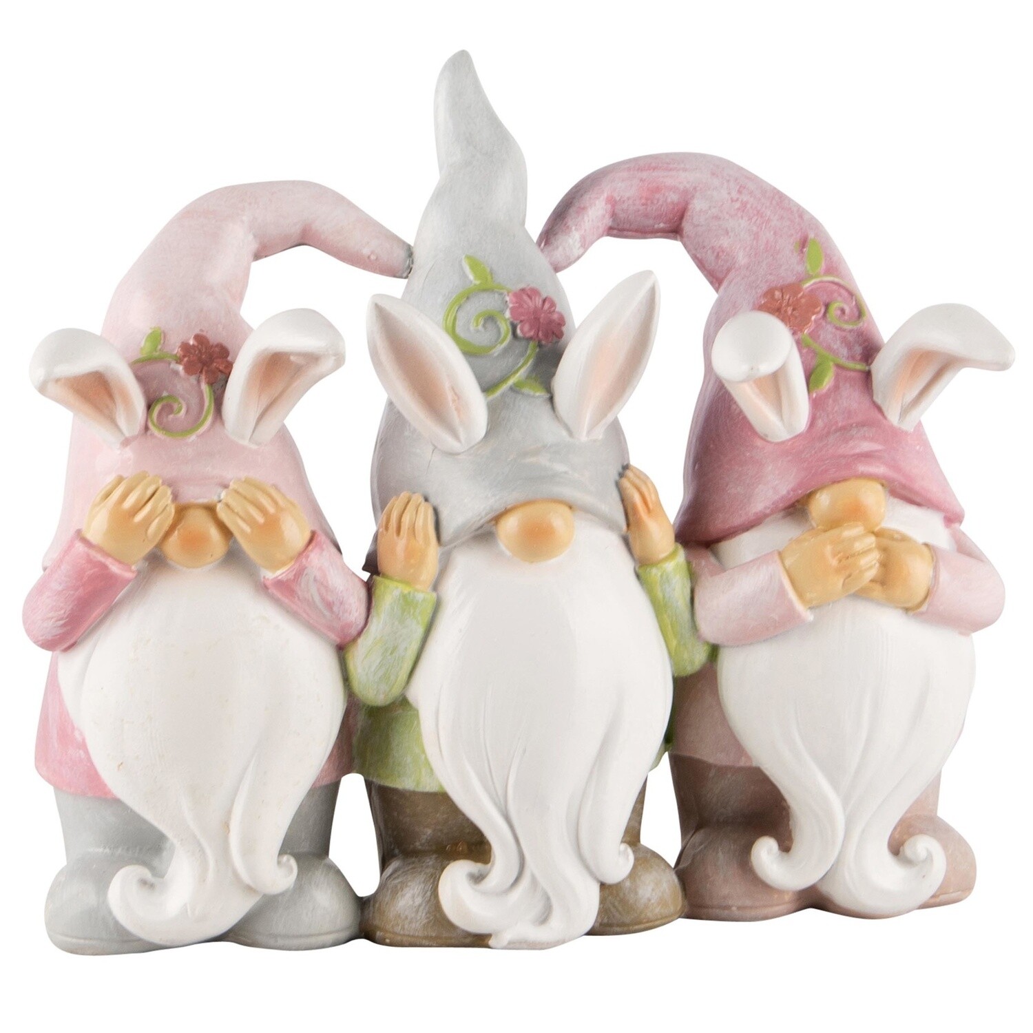 Trio bunny gnomen