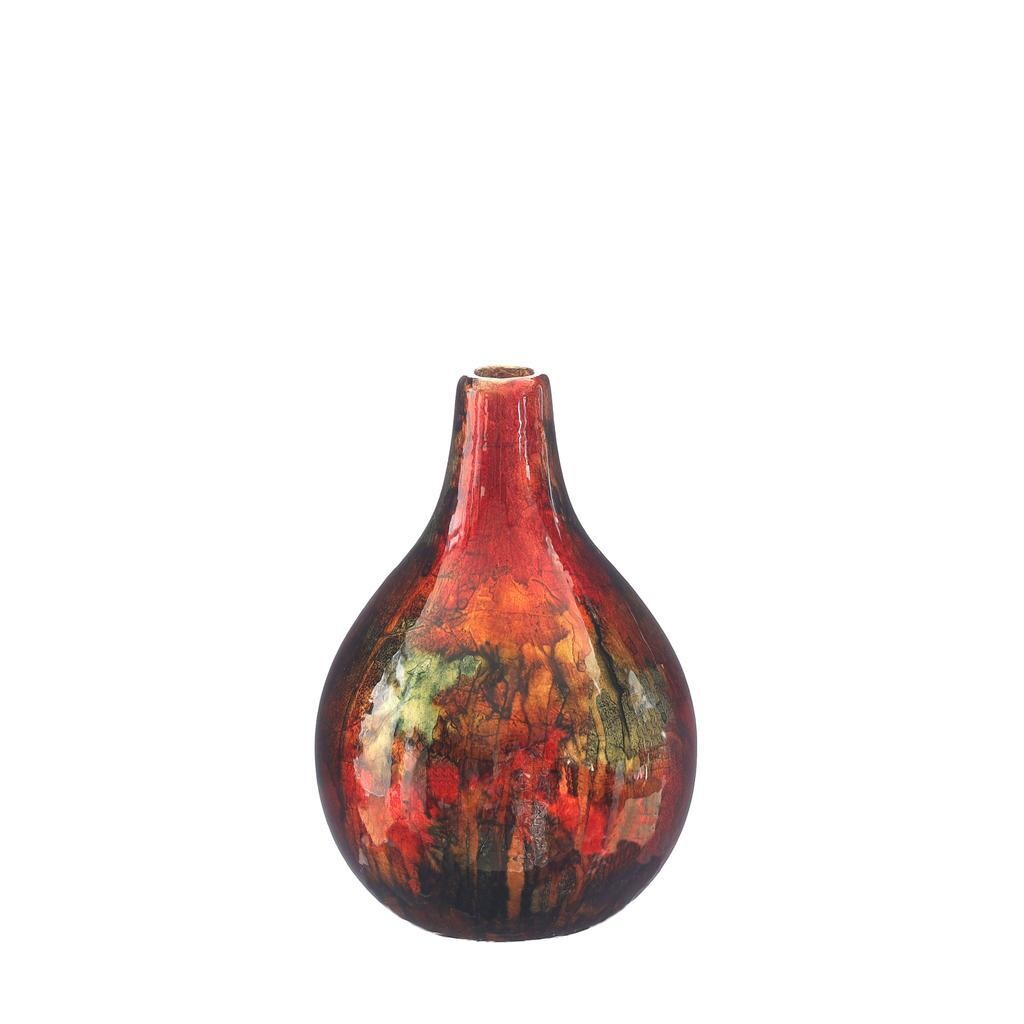 Dazzle Vaas Robijnrood 18cm