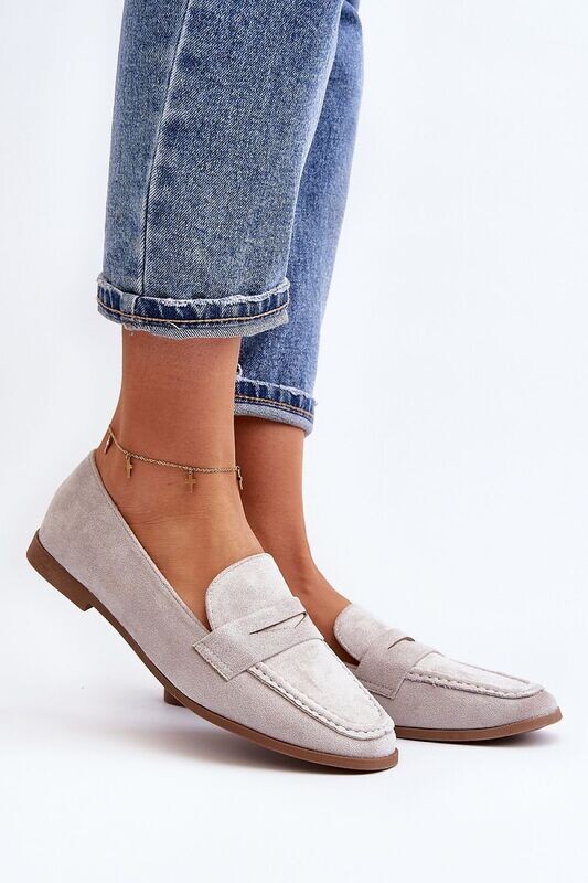 Mocassin maat 40 grijs