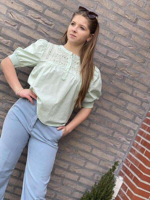 DSInge Lace Insert Shirt