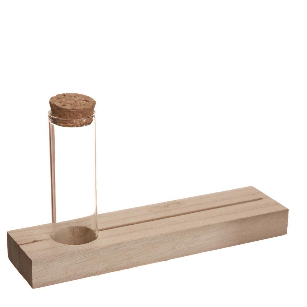 Houten Bedankje Met Tube, 20x5x2cm