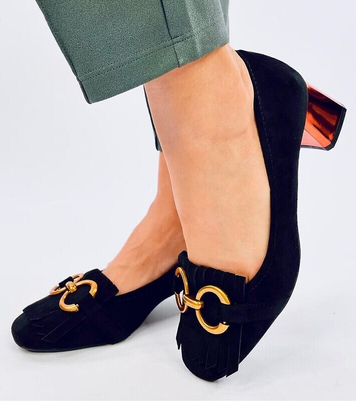 Zwarte pump maat 39