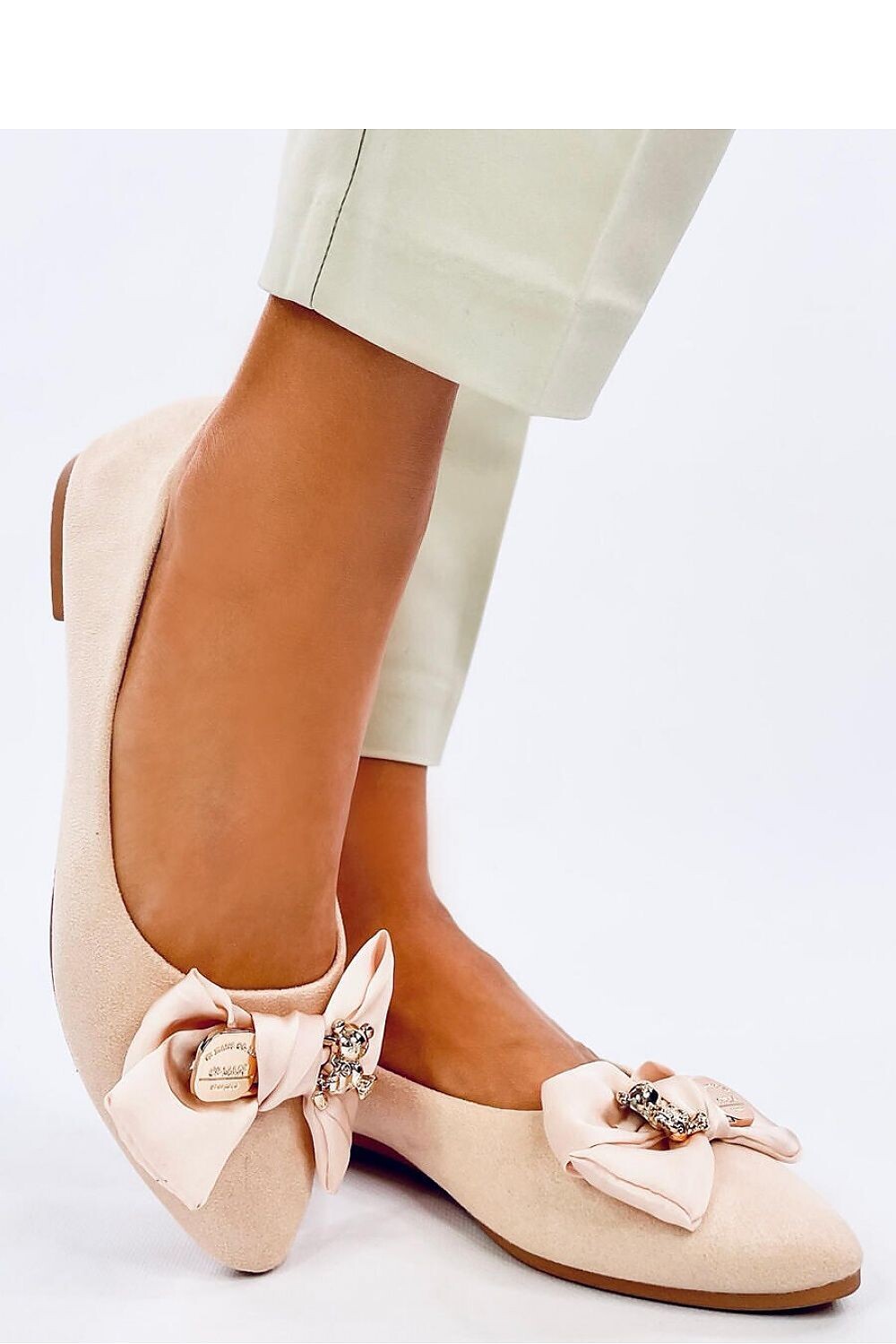 BALLERINA SPELD BEER ZALM ROZE  maat 38