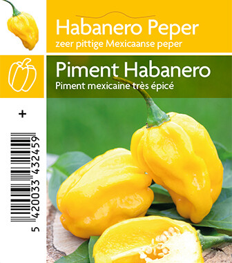 Piment Habanero geel