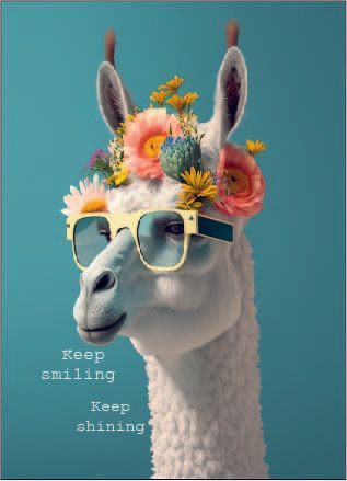 Kaarten set Happy Animals