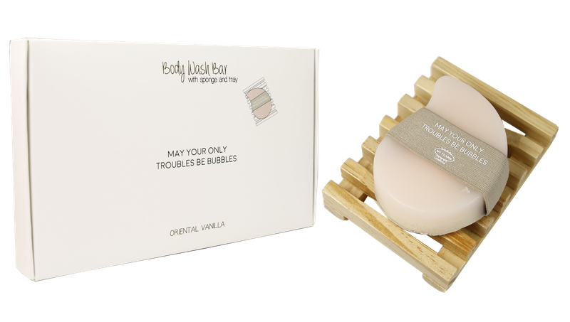 BODY WASH BAR - MAY YOUR ONLY TROUBLES BE BUBBLES