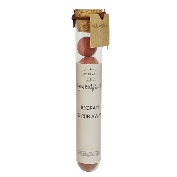 VEGAN BODY SCRUB - HOORAY, SCRUB AWAY