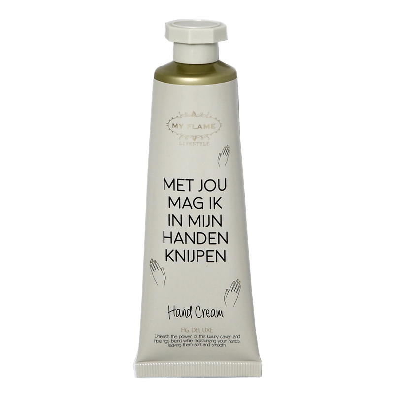 HANDCRÈME - MET JOU MAG IK IN MIJN HANDEN KNIJPEN