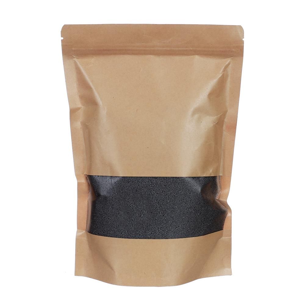 Parelzand Kaars Zwart 400gr