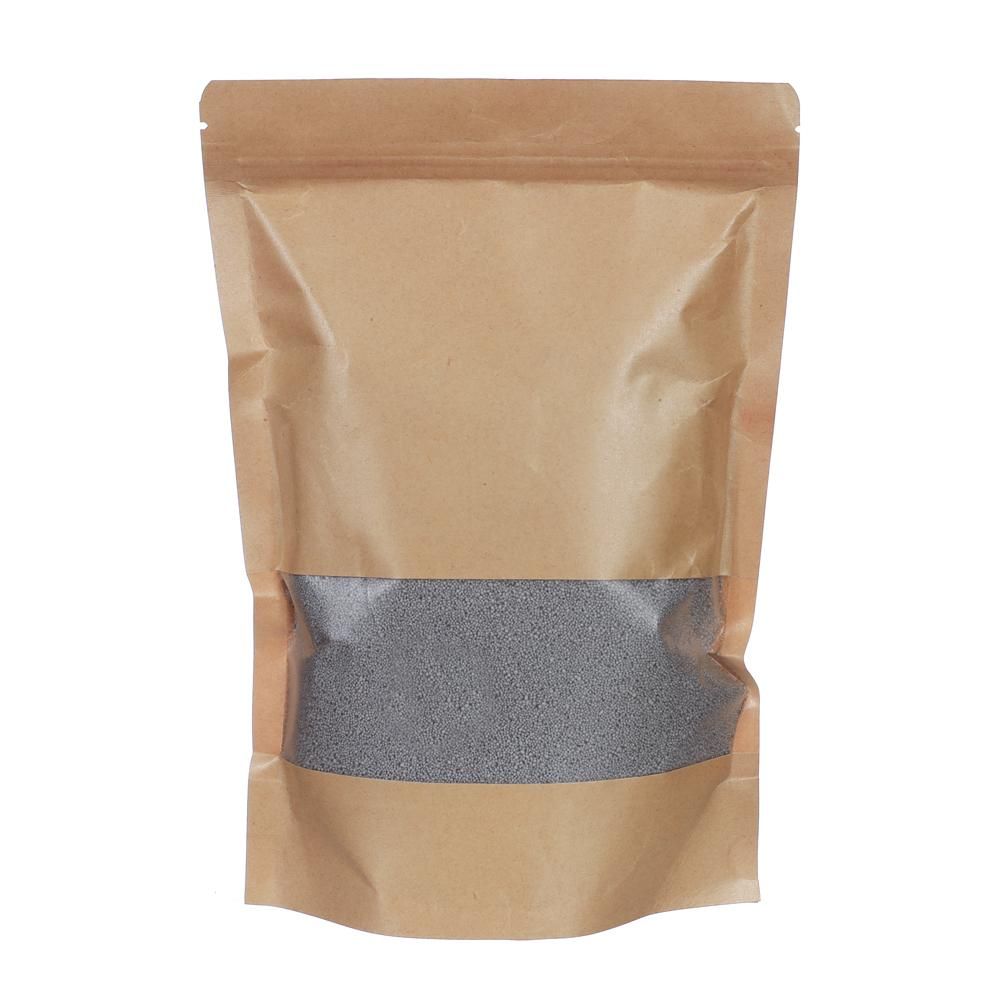 Parelzand Kaars Grijs 400gr