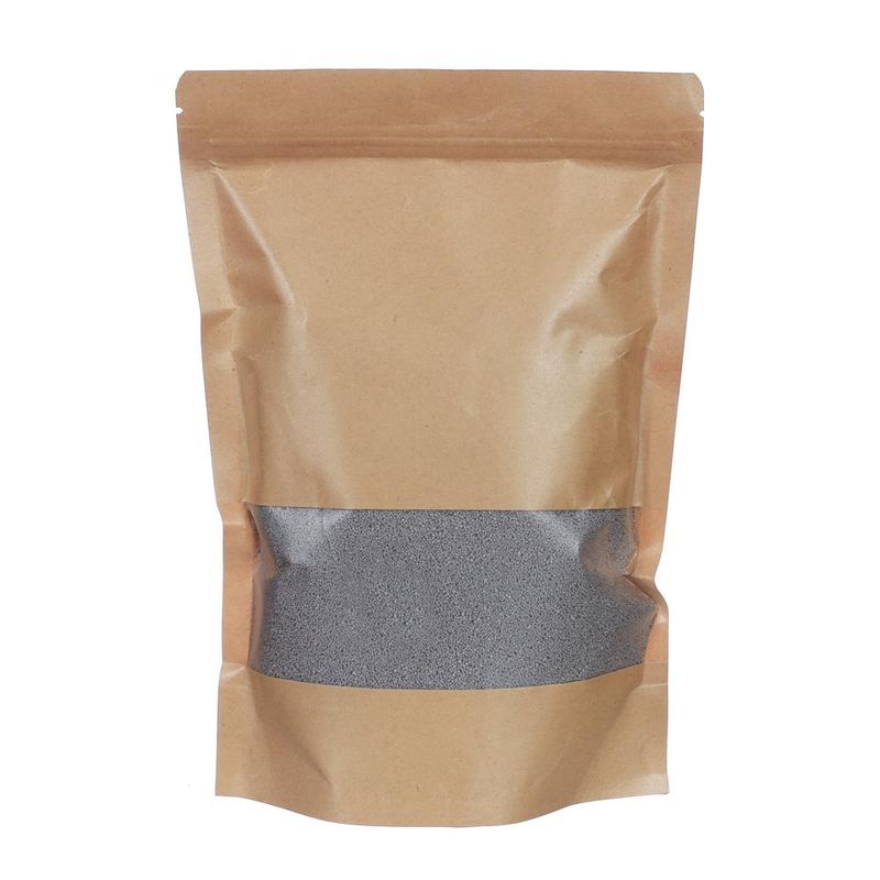 Parelzand Kaars Grijs 400gr