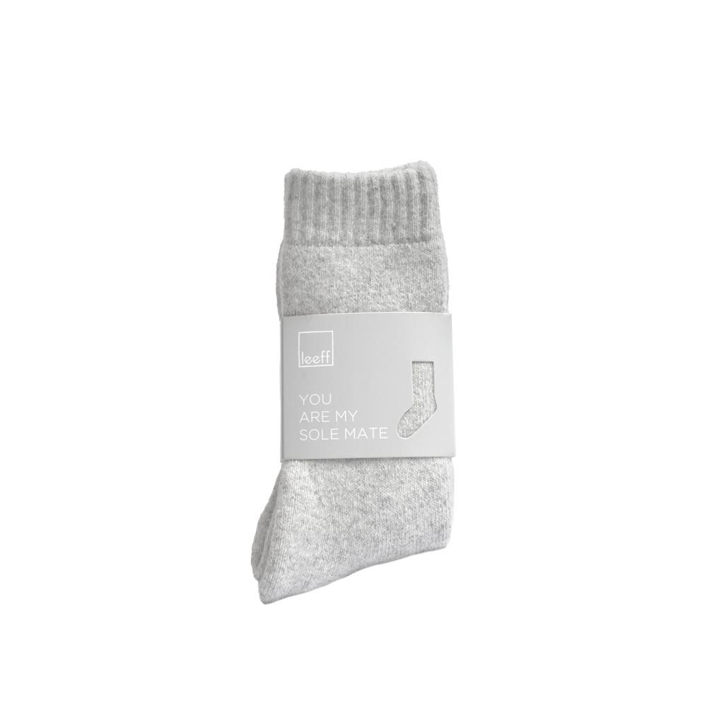 Socks Light Grey - You are my sole mate - 42-46