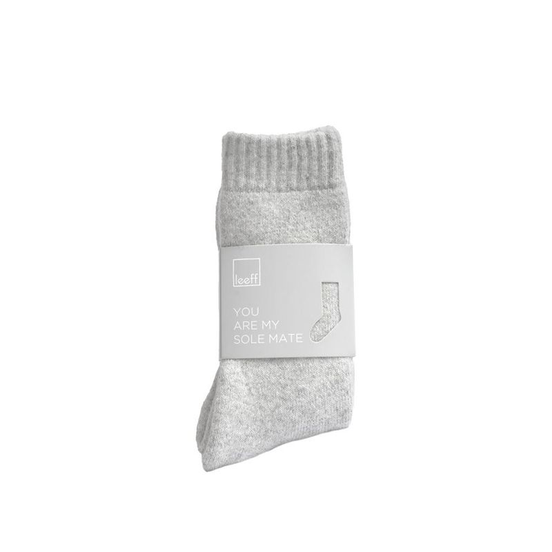 Socks Light Grey - You are my sole mate - 42-46