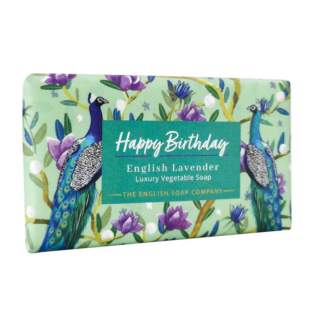 Zeep 190g - English Lavender - Happy Birthday