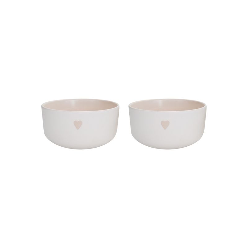 Heart Bowls Hester, set of 2
