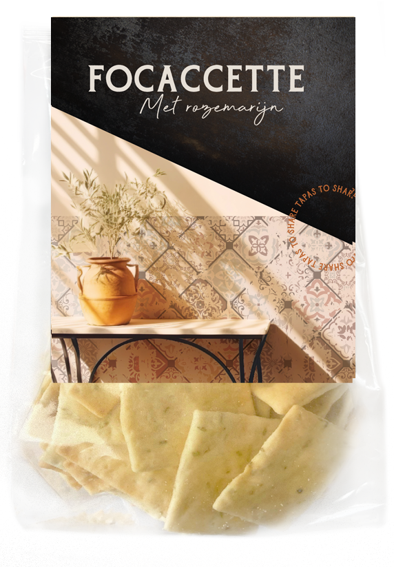 Tapas To Share Focaccette Rozemarijn