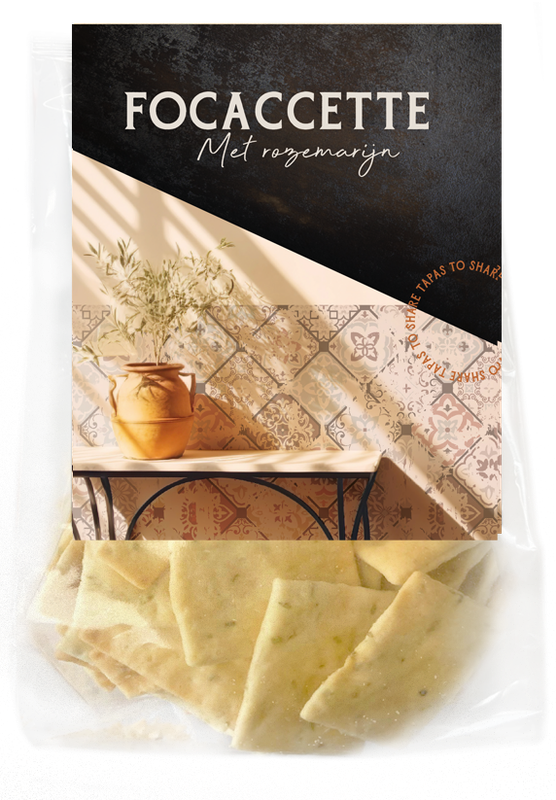 Tapas To Share Focaccette Rozemarijn