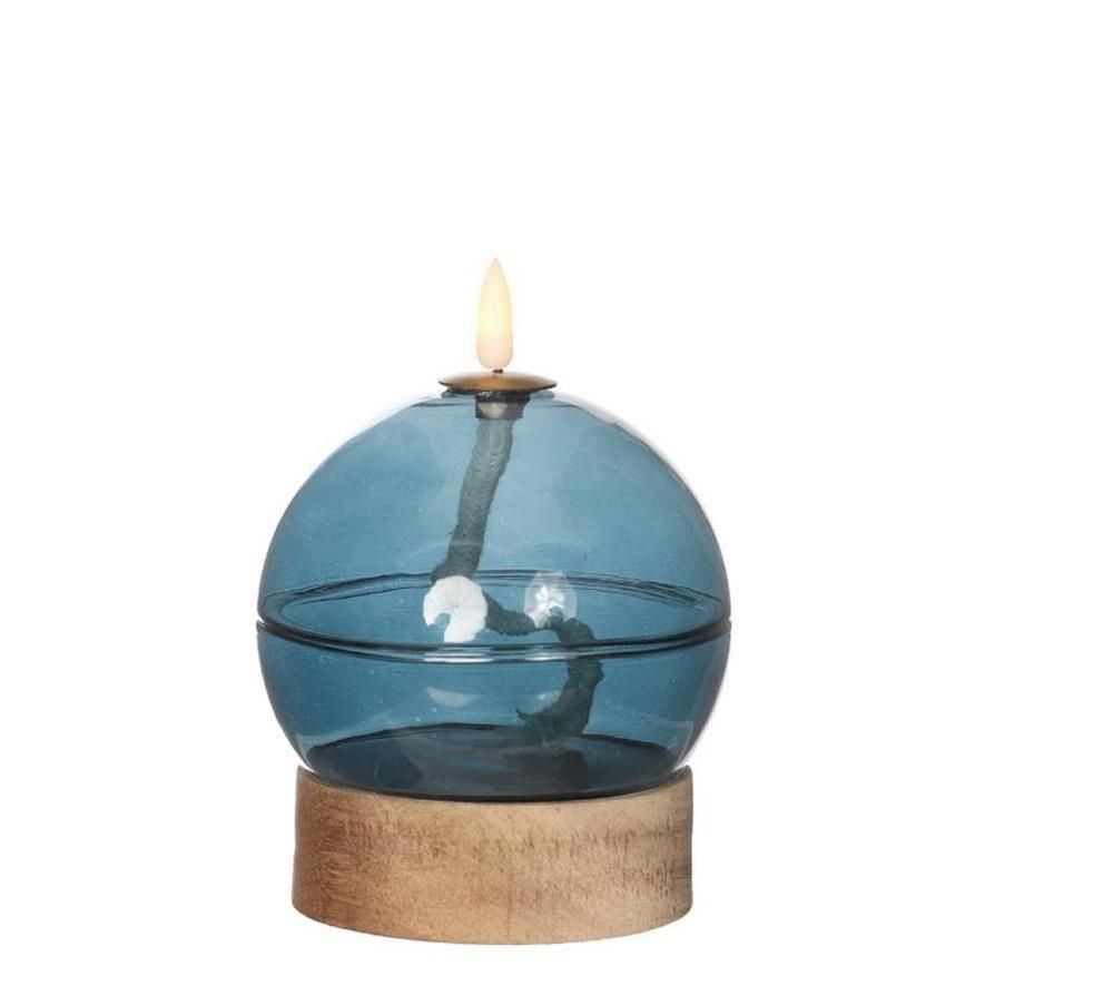Led olielamp S donkerblauw
