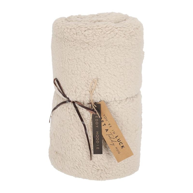 Teddy Hoodie Taupe