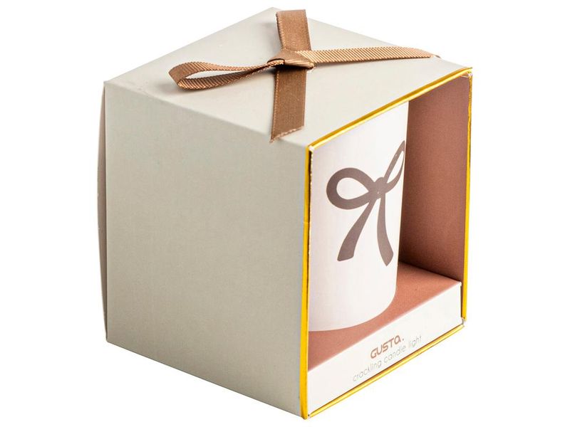 Kaars Cadeautje Met Strik
