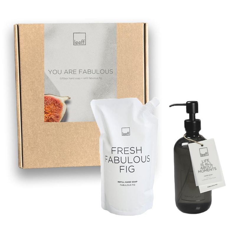 Giftbox - Fabulous Fig Hand Soap + Refill - You are fabulous
