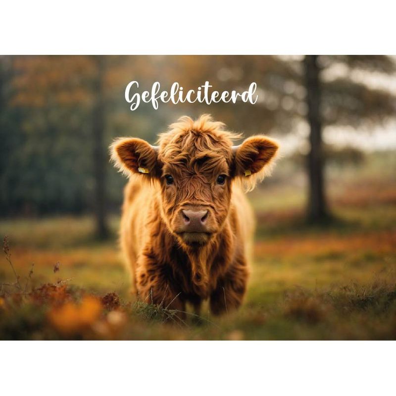 Kaart Gefeliciteerd
