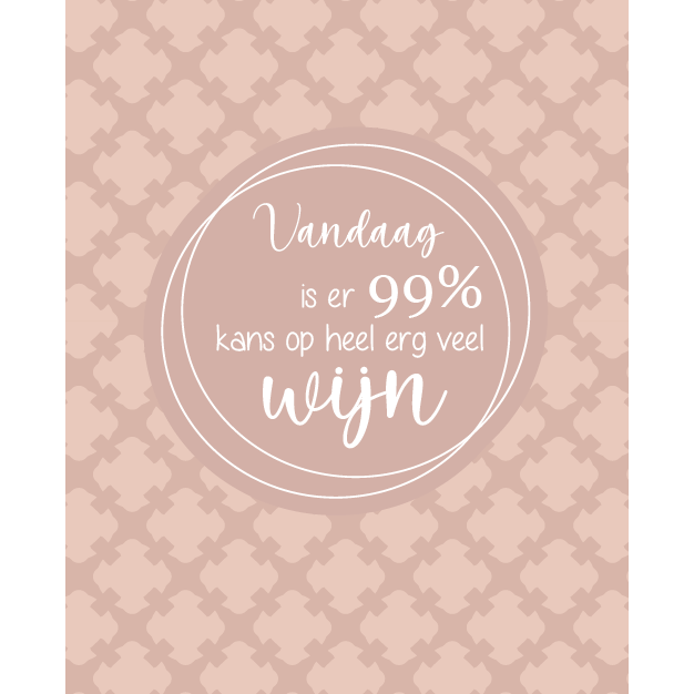 Fles etiket Vandaag