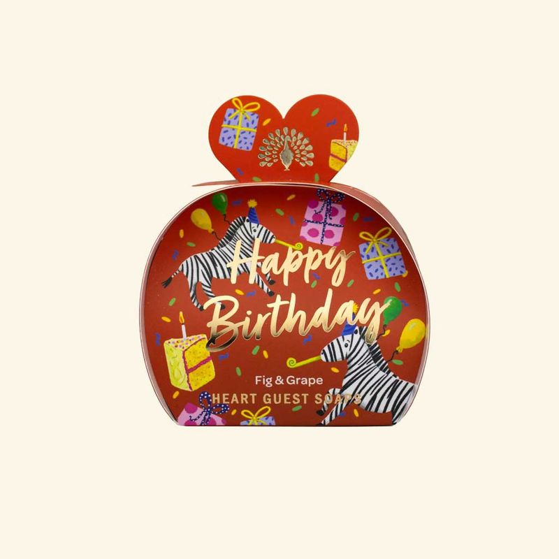 ENGLISH SOAP  3x20g - Happy Birthday - Fig &amp; Grape