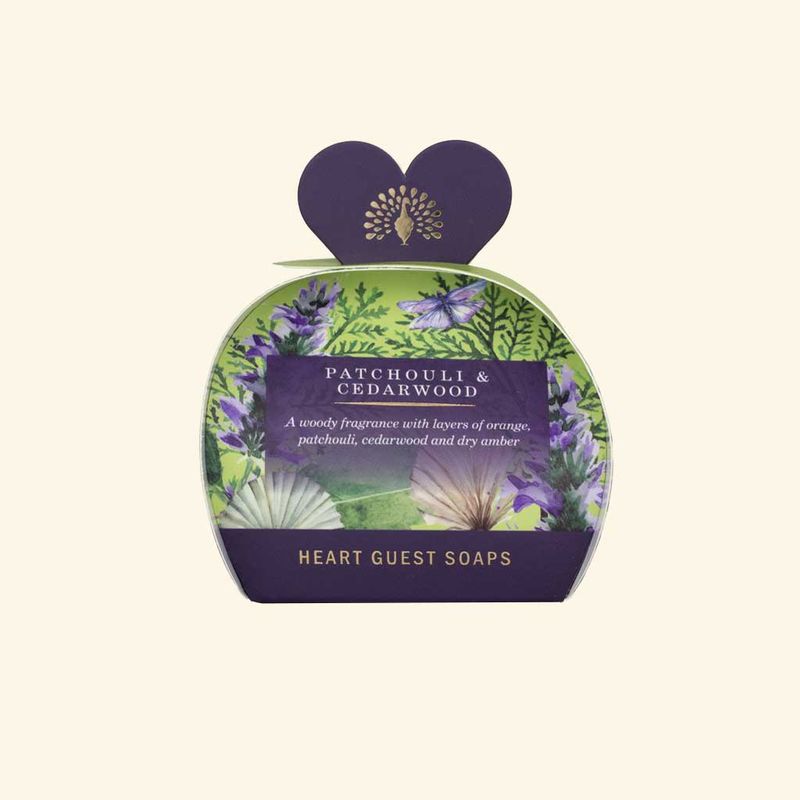 ENGLISH SOAP  3x20g - Patchouli &amp; Cedarwood